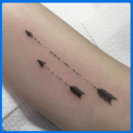 tattoo in arm