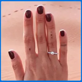 finger tattoo design for instagram